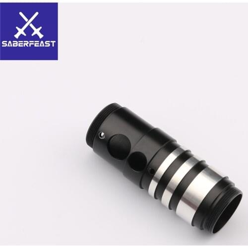 SaberFeast Switch Parts for RGB Lightsaber Custom 1 Inch Metal Handle Sword DIY Accessories Components-SW005