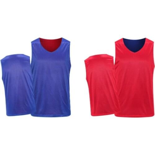 Double Sided 2021 Cheap Basketball T Shirt Shorts Set Sports Kits Men Basketball Jerseys Youth Basketball Uniform College