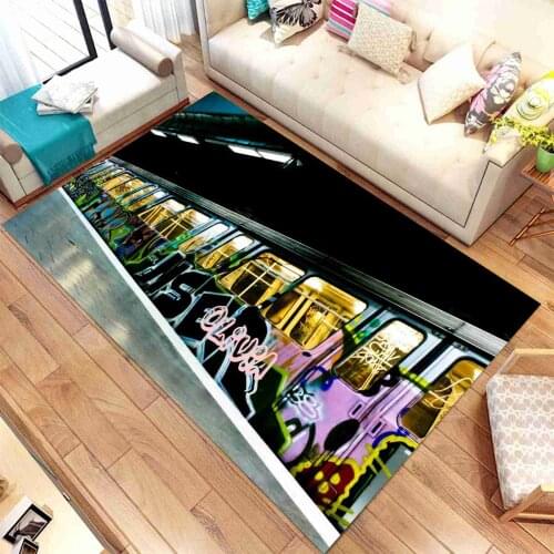 Graffiti Rug For Living Room, Fan , Area Rug, Popular Rug, Personalized Gift, themed Rug, Home Decor,Rug, MA34
