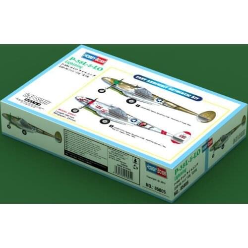 Hobbyboss 85805 Hobby Boss 1/48 P-38L-5-LO Lightning model kit