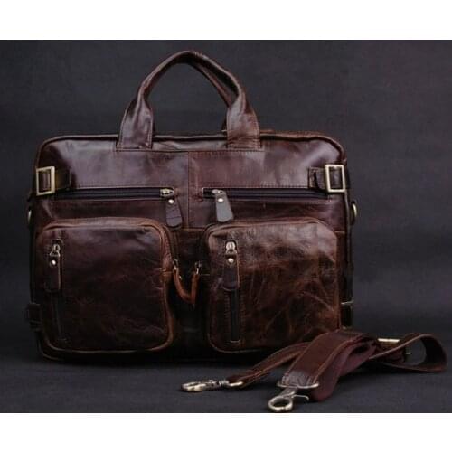 Fashion 4USE Guarantee 100% Genuine Leather Mens Backpack Leather Travel bag Luggage bag tote bag School Backpack New 2014