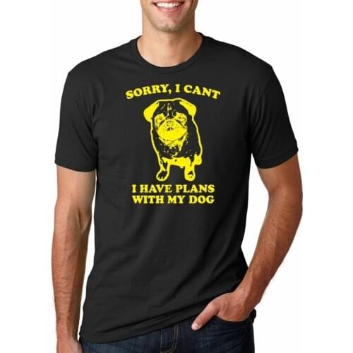 Men T Shirt Fashion Sorry I Cant I Have Plans With My Beagle Dog T-shirt Mens Ladies Unisex Fit