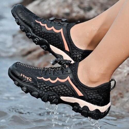 Mens Water Sports Wading Shoes, Non-Slip And Breathable For Outdoor Hiking Trips, Quick-Drying Ultra-light fishing Creek shoes