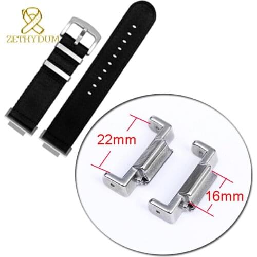 Nylon NATO Watchband for GShock GA-150 GA-110 100 120 GA400/700 GA-200 DW5600 M5610 GW-B5600 watch strap+Stainless steel adaper