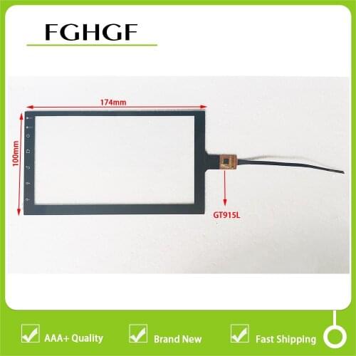 New 7 Inch 175*100mm GT915L Car Dvd Gps Player touch screen digitizer glass touch panel Sensor