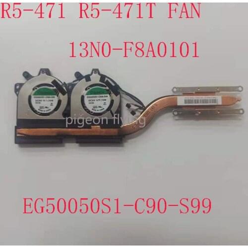 R5-471 FAN For Acer Aspire laptop R5-471t R5-471 Cooling module 13N0-F8A0101 EG50050S1-C90-S99 100% TEST OK