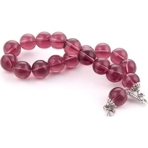 Slapstick Glass Rosary 10-14mm