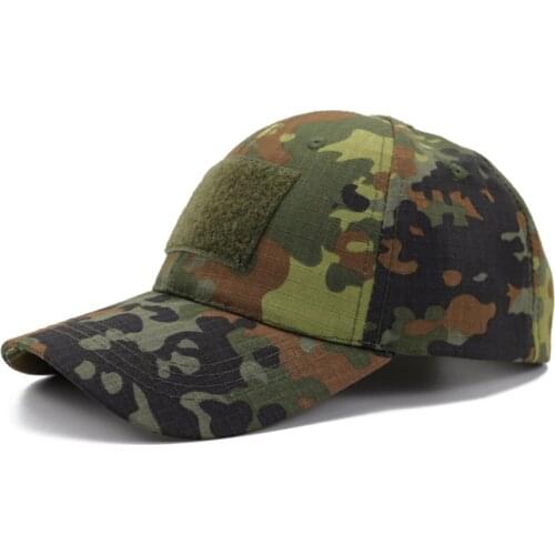 Unisex Camouflage Baseball Cap Outdoor Hunting Hiking Adjustable Camo Hat -MX8