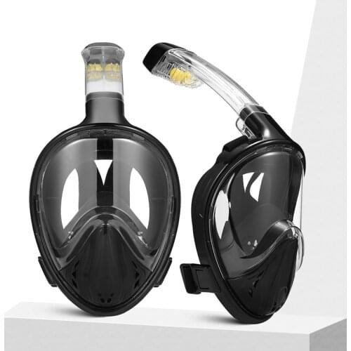 Adult Cheaper Free Diving Mask With Camera Gopro Mount Full Face Snorkeling Swimming Mask