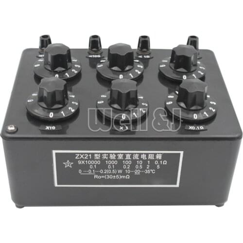 ZX21 Precision Variable Decade Resistor Resistance Box 0.1R