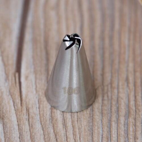 #106 Icing Tips Piping Nozzle Cake Cream Decoration Tip Staniless Steel Tools Bakeware Small Size Nozzles