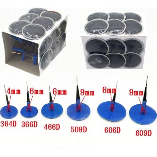 MACTANT 24pcs Mushroom Nail-tyre Film Tyre Cold Patch Rubber Stitching Machine Tire Repair Integral Plug Of Nail Garage Tool CN