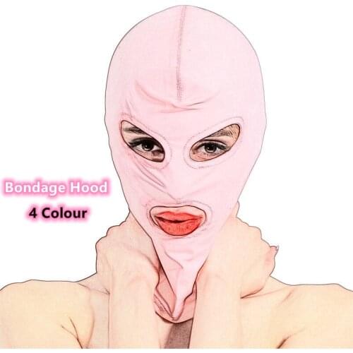 30 Style High Quality Sexy Unisex Breathable Hood Mask For Bdsm Bondage Role Play Cosplay Halloween Party Costume,Night Lingerie