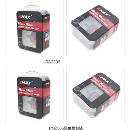 4PCS/lot Original EMAX RS2306 2400KV / 2750KV Motor 3-4S Racing Brushess Motor for FPV RACER Quadcopter RC Drone Aircraft