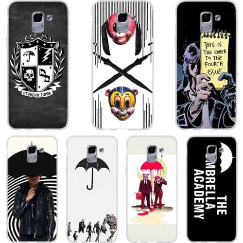 Phone case For Samsung Galaxy J6 J4 J8 Plus J7 2018 J3 J5 J7 Prime Pro 2017 2016 Covers A Umbrella Academy