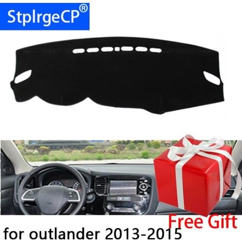 For Mitsubishi outlander 2013-2018 dashboard mat Protective pad Shade Cushion Pad interior sticker car styling accessories