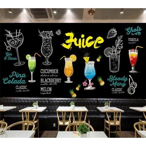 Customized wallpaper 3d European retro wine pub culture background wall hotel restaurant decoration painting papel de pared обои