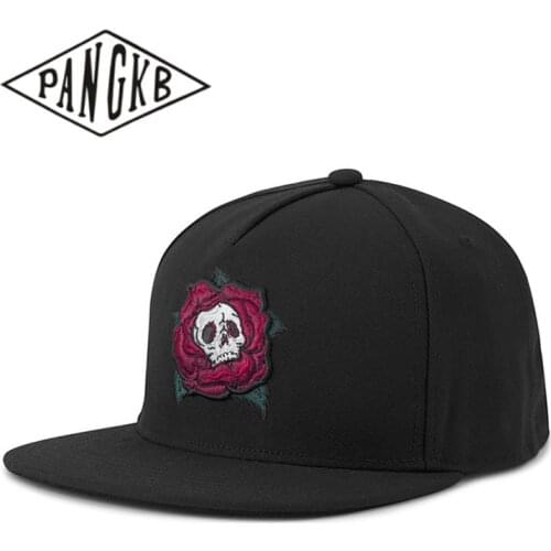 PANGKB Brand DEATH ROSE CAP halloween grimace snapback hat autumn for men women adult outdoor casual sun baseball cap bone