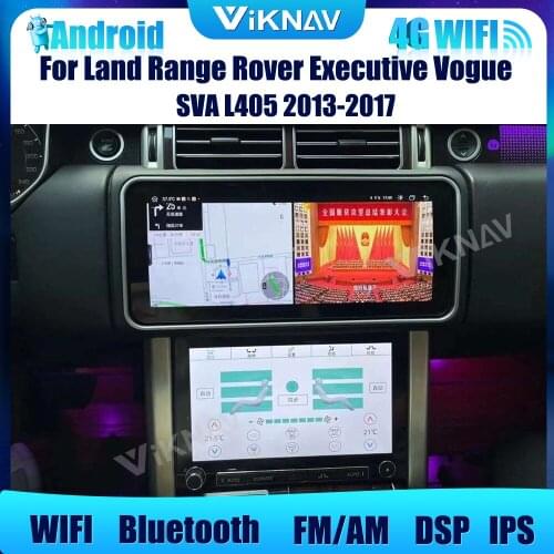 Android Climate Board AC Panel For Land Range Rover Executive Vogue SVA L405 2013-2017 Air Touch LCD Screen 2 Din