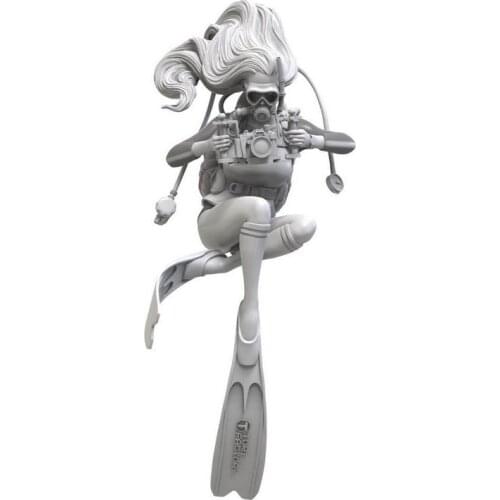 1/24 Resin Figure Model Kit Unassambled Unpainted G734