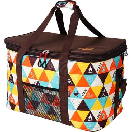 Camping Cookware Picnic Bag Fridge Supplies Beach Set Lunch Handbags For Outdoor Recreation Travel Carts Food Storage Boxes