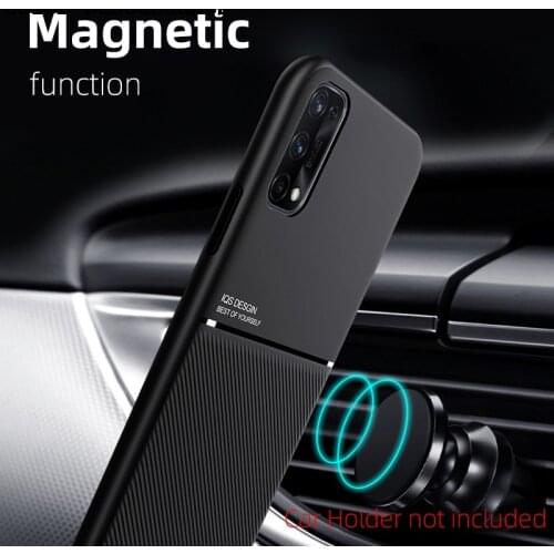 Realme 6 Pro Magnetic Case For Oppo Realme X7 X50 5 Pro C11 X Lite 7i A9 A5 2020 A72 Find X X2 Pro Reno 10X Z 4 Ace Phone Cover