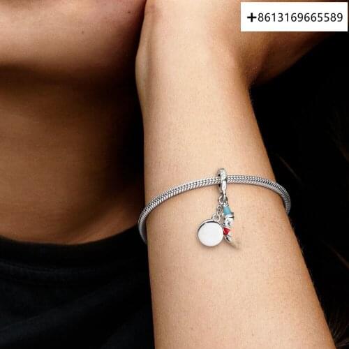 New Collection Classic 925 Sterling Silver Bear Birthday Series Bracelets, Men, Women