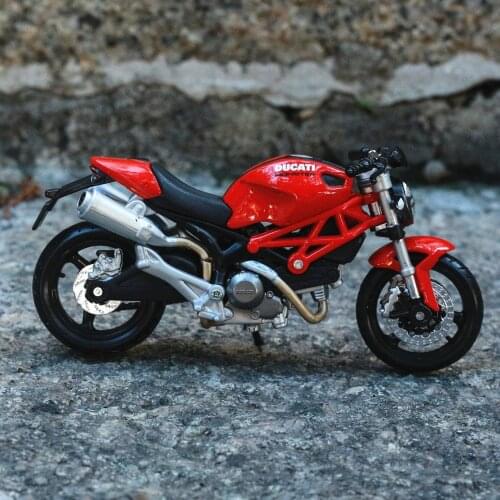 Maisto 1:18 DUCATI MONSTER 696 Alloy Motorcycle Diecast Bike Car Model Toy Collection Mini Moto Gift
