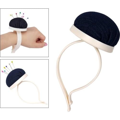 Plastic Wrist Wearable Pin Cushion (Cowboy) Sewing Needle Pincushions for Tailor Dressmaker Designer DIY Craft Sewing Accessory