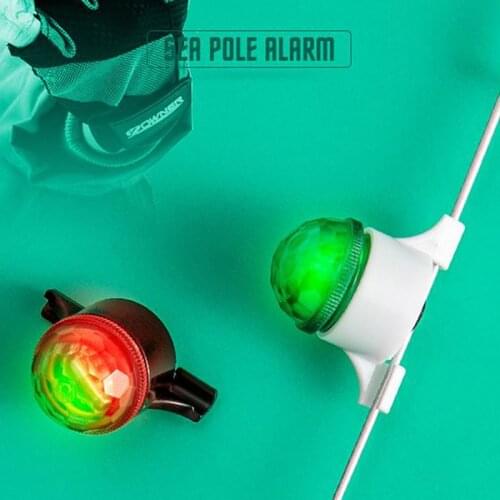 Fishing Accessories Electronic LED Light Fishing Bite Alarms portable Night Fishing Luminous Alarm Fishing Line Alert Indicator