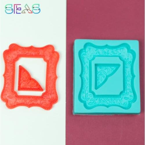 Silicone Molds Cake Mold Small Photo Frame Tools Chocolate Resin Molds Pastry Tools Accessories Baking Molds