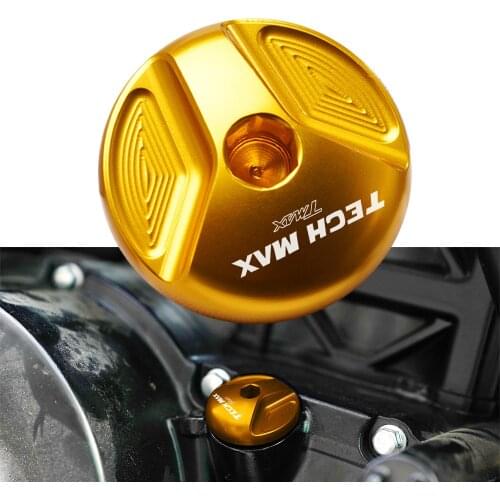 Tech Tmax LOGO Motorcycle Aluminum Engine Oil filler cover Cap for YAMAHA TMAX 560 Tmax560 Tech MAX 2020