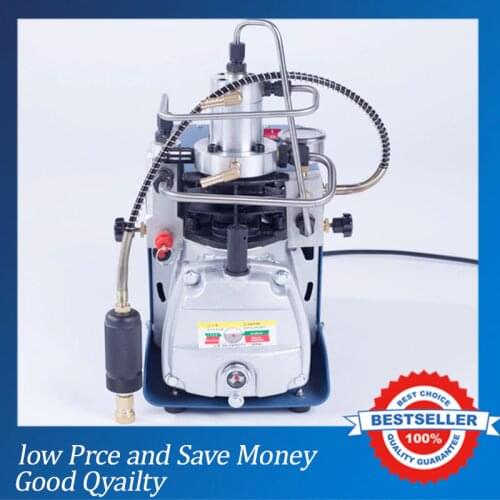 30MPA High Pressure Air Pump Water Cooling Electric Mini Inflator 220V Air Compressor