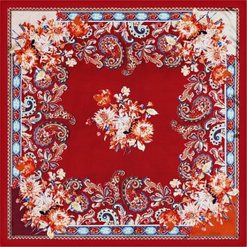 Summer Lady Square Scarf Women Bandana Hair Band Wraps Shawl Silk Scarves Large Head Hijab Headband Female Foulard Neckerchief