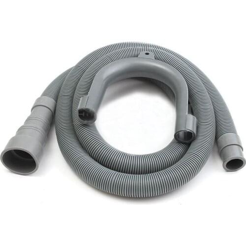1.5M 5ft 59 inch Machine Dishwasher Drain Hose Extension Washing Pipe with Bracket Set
