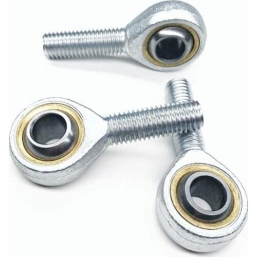 1PCS 8mm male SA8(L)T/K POSA8L Left Hand Ball Joint Metric Threaded Rod End Bearing SA8(L)TK For rod
