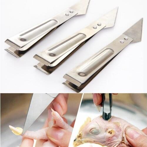 Fishbone Fur Bones Tongs Stainless Steel Kitchen Supplies Hair Remover Pliers Food Animal Feather Plucking Remover tool