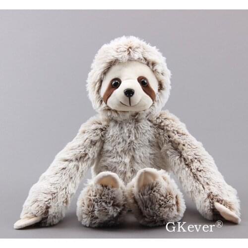 50cm Kawaii Sloth Animals Toys Lifelike Animal Doll Pillow Soft Sleeping Toys Children Kids Christmas Birthday Party Gift