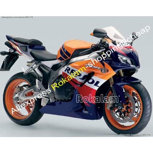 For Honda CBR1000RR 2006 2007 CBR1000 RR CBR 1000 RR 06 07 Multi-Color Body ABS Motorcycle Fairing Set (Injection Molding)