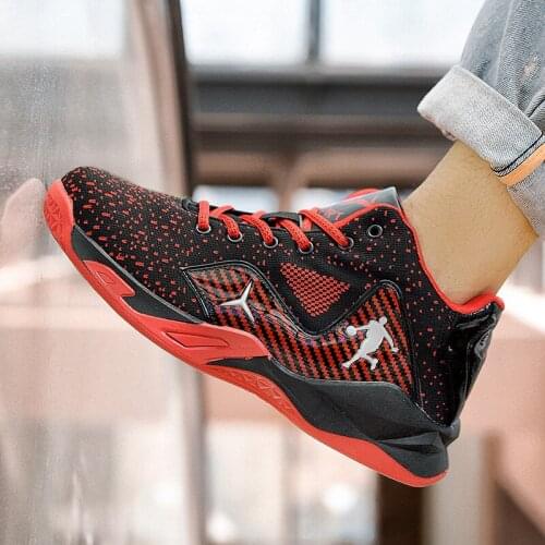 Fashion Mens Basketball Shoes 2021 Spring New Sport Shoes for Men Sneakers Breathable Teenager Student Outdoor Walking Shoes