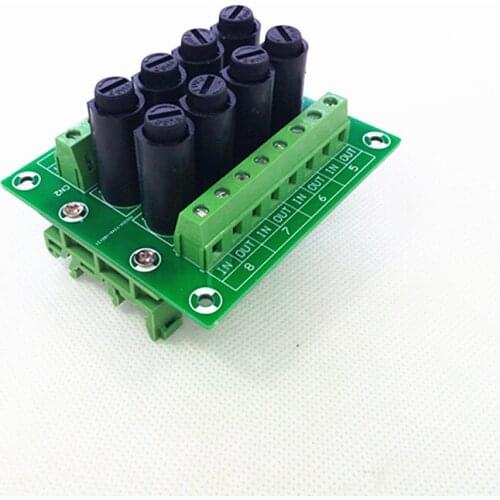 Fuse Module,8 Channel Fuse Power Distribution Module Board