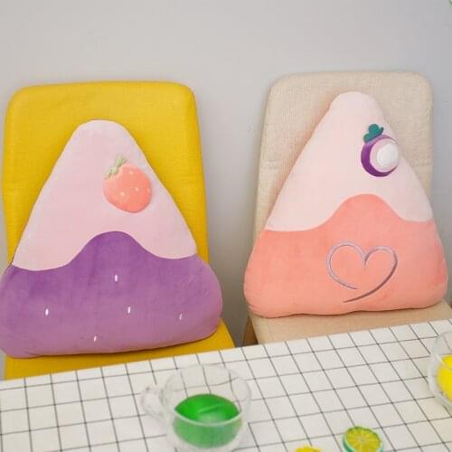 New Arrival 45CM Soft Dessert Dolls Girlfriend Bedroom Sofa Cushion Stuffed Fruit Pillow For Children Birthday Holiday Gifts