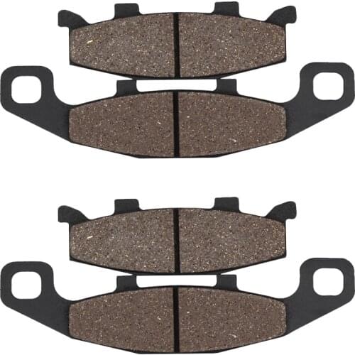 Cyleto Motorcycle Front Brake Pads for KAWASAKI ZR550 ZR 550 Zephyr 1990-1999 ZG1000 Concours 1000 1994-2006