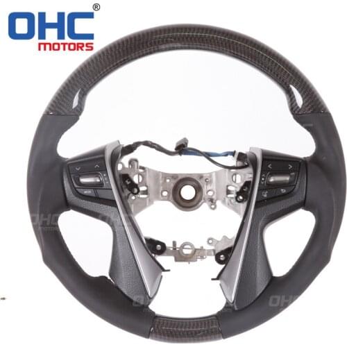 Carbon Fiber Steering Wheel for Toyota Land Cruiser / Land Cruiser Prado / Crown / Alphard 2016-2019
