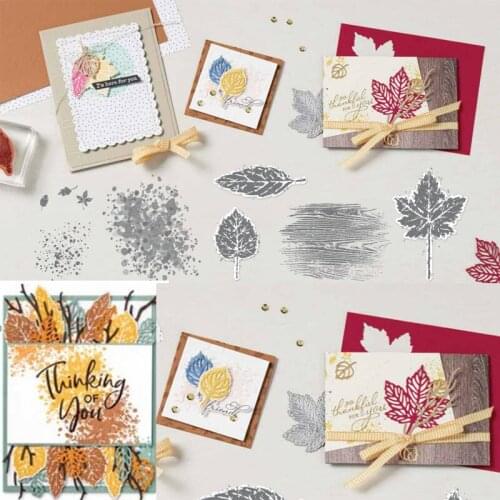 MAPLE LEAF Cutting Templates Metal Dies Scrapbooking New Arrival Metal Die Cutters for Scrapbooking Christmas Stencils for Decor