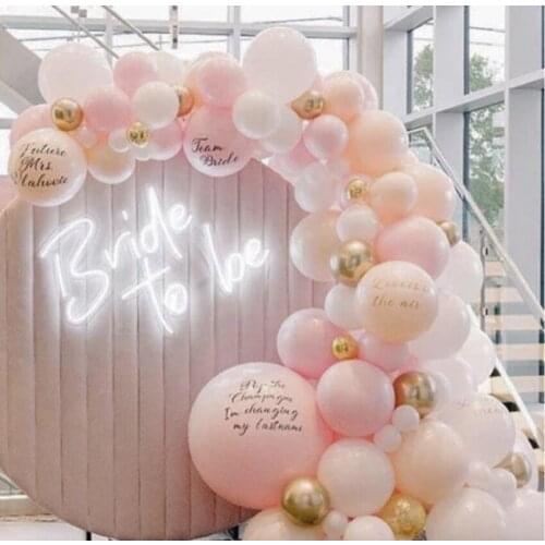 Custom Led Bride To Be Flexible Neon Light Sign Wedding Decoration Bedroom Home Wall Decor Marriage Party Decorative