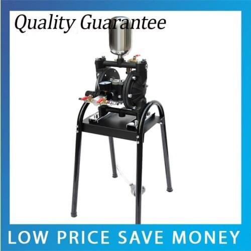 A-10 Small Pneumatic Diaphragm Pump Aluminum Paint Pump With Stents