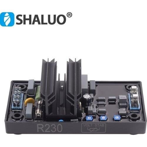 AVR R230 Generator Automatic Voltage Regulator Stabilizers 220V 380V AC 3 phase Diesel power Switch adjustable controller