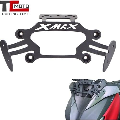 Motorcycle CNC Navigation Holder Rear View Mirrors Fixed Stent Bracket For Yamaha XMAX 250 xmax 300 xmax 125 xmax 400 2017-2020