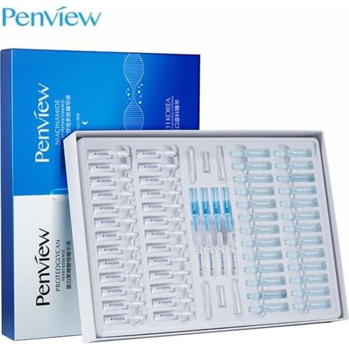 Day Night Serum Set Yeast Polypeptide Essence Whitening Moisturizing Anti Aging Improve Dull Brighten Skin Care Sets 60PCS/Box Q
